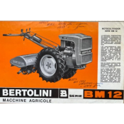 Ανταλλακτικά για συρώμενη φρέζα Bertolini τύπου BM12